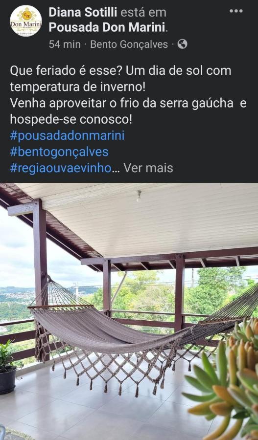 Pousada Don Marini Bento Gonçalves Kültér fotó